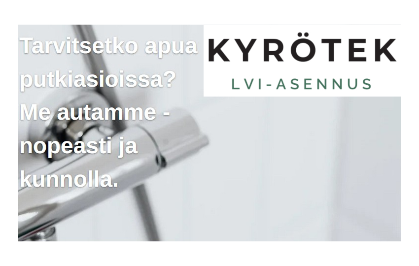 Kyrötek LVI Asennus
